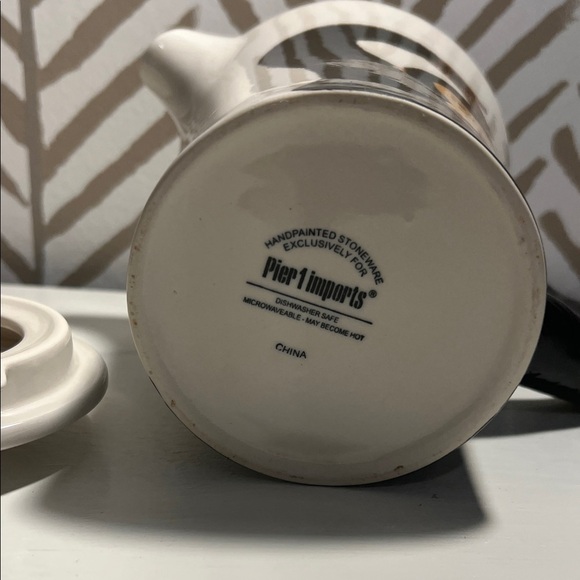 Pier 1 Monkey Design Ceramic Teapot - Picture 7 of 7